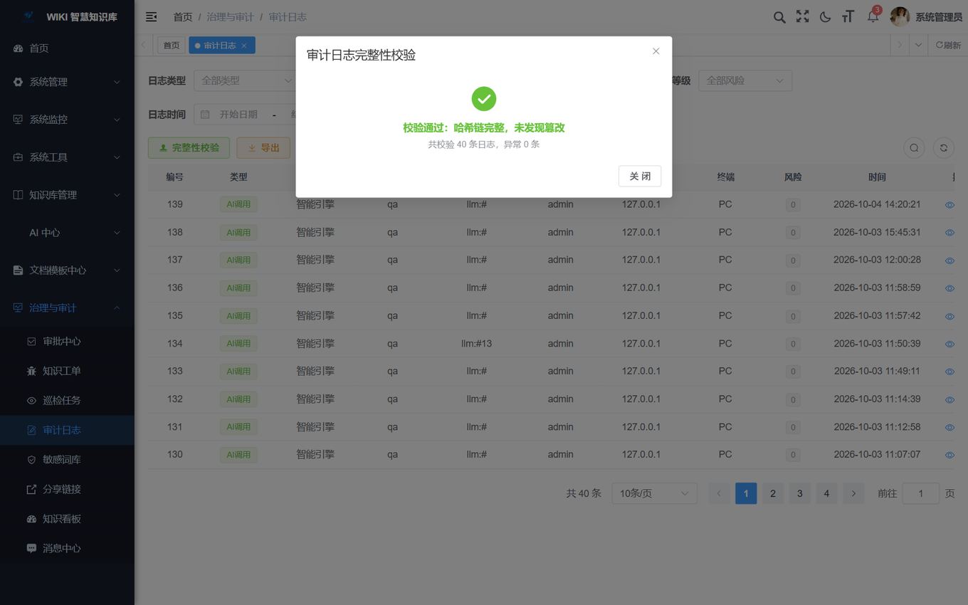 审计日志与安全